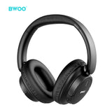 ANC NOISE REDUCTION FOLDABLE WIRELESS EARPHONES BLACK BO-BW588BLK