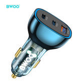 PD 30W + QC 30W 3 PORT CAR CHARGER BO-CC99