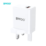 QC 18W FAST CHARGING UK WALL CHARGER BO-CDA130