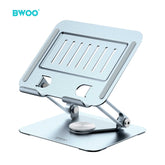 ADJUSTABLE TABLET STAND WITH 360 ROTATION BASE GREY BO-ZJ143GRY