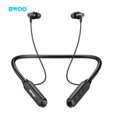 SPORTS NECKBAND EARPHONES BT VERSION 5.4 BLACK BO-BW900BLK