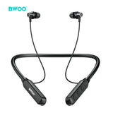SPORTS NECKBAND EARPHONES BT VERSION 5.3 BLACK BO-BW870BLK
