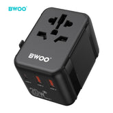 GAN UNIVERSAL TRAVEL ADAPTER DC PD 20W + QC 18W BO-UC08