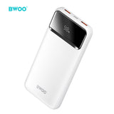 QC 22.5W + PD 20W FAST CHARGING POWER BANK 10000mAh WHITE BO-P34W