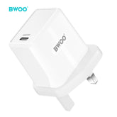 PD 20W FAST CHARGING UK WALL CHARGER BO-CDA177