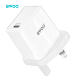 PD 20W FAST CHARGING UK WALL CHARGER BO-CDA177