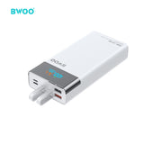QC 22.5W FOUR PORTS FOR FAST CHARGING POWER BANK 20000mAh WHITE BO-P51W