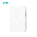 PD 20W + 15W WIRELESS MAGNETIC POWER BANK 10000mAh WHITE BO-P59W