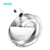 TRUE STEREO WIRELESS EARPHONE SILVER BO-BW74SLV