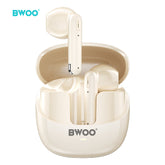 ENC NOISE REDUCTION WIRELESS EARPHONE WHITE BO-BW98W