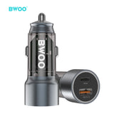 PD 20W + QC 18W DUAL PORT CAR CHARGER BO-CC95