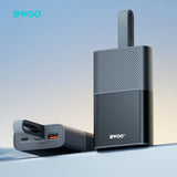 PD 30W THREE PORTS FOR FAST CHARGING POWER BANK 10000mAh GREY BO-P68GRY