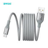 USB-A TO TYPE-C MAGNETIC CHARGING CABLE GREY BO-X311C-GRY