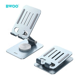 ADJUSTABLE PHONE STAND WITH 360 ROTATION BASE GREY BO-ZJ144GRY