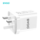 PD 20W + QC 18W DUAL PORT WALL CHARGER BO-CDA118