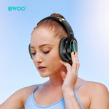 FOLDING WIRELESS HEADPHONE BLACK BO-BW586BLK