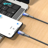 TYPE-C TO TYPE-C FAST CHARGING DATA CABLE BLACK BO-X316C-C-BLK