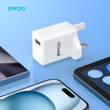 QC 18W FAST CHARGING UK WALL CHARGER BO-CDA130