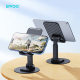 ROTATABLE FOLDABLE DESKTOP MOBILE PHONE HOLDER BO-ZJ132