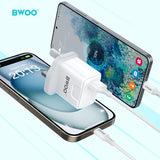 QC 3.0 FAST CHARGING UK WALL CHARGER BO-CDA164