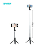 TRIPOD MOUNT SELFIE STICK-102CM EXT BO-ZP13