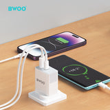 PD 20W + QC 18W DUAL PORT WALL CHARGER BO-CDA134