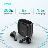 TRUE STEREO WIRELESS EARPHONE BLACK BO-BW94BLK
