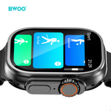 BWOO WA07 SMART WATCH BLACK BO-WA07BLK