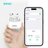 TRUE STEREO WIRELESS EARPHONE WHITE BO-BW44W