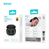 IN-EAR NOISE BLOCKING MINI WIRELESS EARBUDS BT V5.3 BLACK BO-BW37BLK