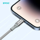 USB-A TO LIGHTNING MAGNETIC CHARGING CABLE GREY BO-X311L-GRY