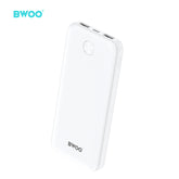 DUAL PORT CHARGING POWER BANK 10000mAh WHITE BO-P31W