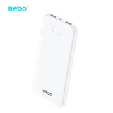DUAL PORT CHARGING POWER BANK 10000mAh WHITE BO-P31W