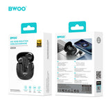 ENC NOISE REDUCTION WIRELESS EARPHONE BLACK BO-BW98BLK