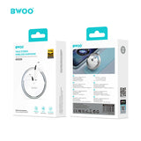 TRUE STEREO WIRELESS EARPHONE SILVER  BO-BW74SLV