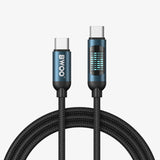 TYPE-C TO TYPE-C FAST CHARGING DATA CABLE BLACK  BO-X304BLK