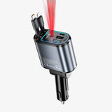 4 IN 1 CAR CHARGER
WITH RETRACTABLE CABLE  BO-CC109