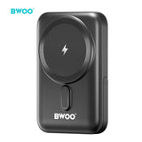 PD 20W + 15W WIRELESS MAGNETIC FAST CHARGING POWER BANK 10000mAh BLACK  BO-P33BLK