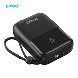 PD 22.5W FOUR PORTS FOR FAST CHARGING POWER BANK 10000mAh BLACK  BO-P61BLK