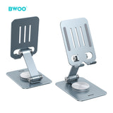 ADJUSTABLE PHONE STAND WITH 360 ROTATION BASE GREY  BO-ZJ144GRY