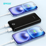 DUAL PORT CHARGING POWER BANK 10000mAh BLACK  BO-P31BLK