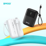 PD 22.5W FOUR PORTS FOR FAST CHARGING POWER BANK 10000mAh WHITE  BO-P61W