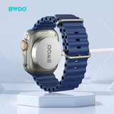 2 IN 1 APPLE WATCH CHARGER LIGHTNING AND MAGNETIC WIRELESS CHARGING WHITE  BO-WL21W