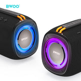 IPX4 Hi-Fi SURROUND SOUND PORTABLE WIRELESS SPEAKER BT 5.3  BO-BS90BLK