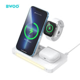 3 IN 1 FOLDABLE WIRELESS CHARGER  BO-WL19