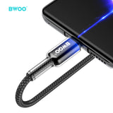 USB-A TO TYPE-C FAST CHARGING DATA CABLE BLACK  BO-X316C-BLK