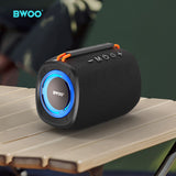 IPX4 Hi-Fi SURROUND SOUND PORTABLE WIRELESS SPEAKER BT 5.3  BO-BS90BLK