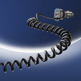 PD 30W + QC 30W WITH TYPE-C CABLE CAR CHARGER  BO-CC96C