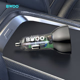 PD 25W + QC 18W 3 PORT CAR CHARGER  BO-CC96