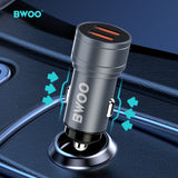 12W DUAL PORT CAR CHARGER  BO-CC97